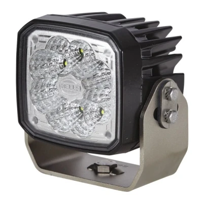 Imagen de HELLA LED Faro de trabajo Ultra Beam Gen. II 24V / 12V 4400lm Conexión roscada/montaje exterior Abrazadera montaje giratoria Iluminación largo alcance 1GA 995 606 081
