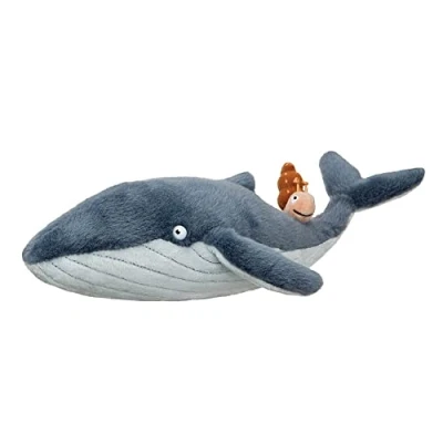 Imagen de AURORA Snail and The Whale Soft Toy, 61238, 7in, Grey, for Fans of Book by Julia Donaldson Axel Scheffler, Blue
