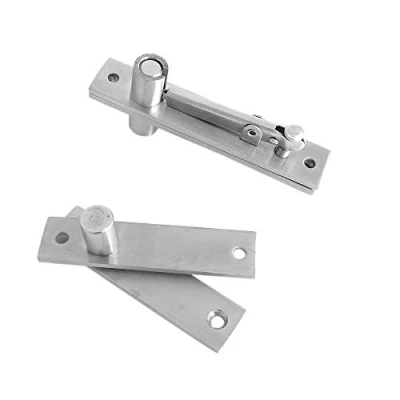 Imagen de SODIAL Bisagra de Puerta Pivotante Acero Inoxidable Pivote Resistente para Puertas Madera Eje 360 ??Grados Sistema Murphy