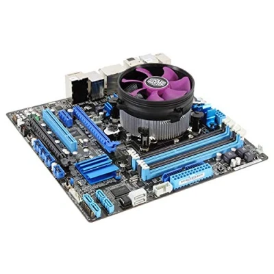 Imagen de Cooler Master X Dream i117 Sistema de Refrigeración por Aire CPU Diseño en Forma Cruz Bajo Perfil 60.4mm, Ventilador 95mm Silencioso (19 dBA, 1800 RPM), Instalación Clips Pasador, Intel LGA 1200