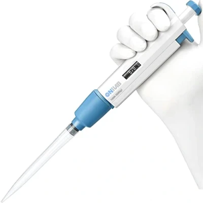 Imagen de ONiLAB Lab Micropipeta, pipetas monocanal de volumen ajustable, 1000 5000ul
