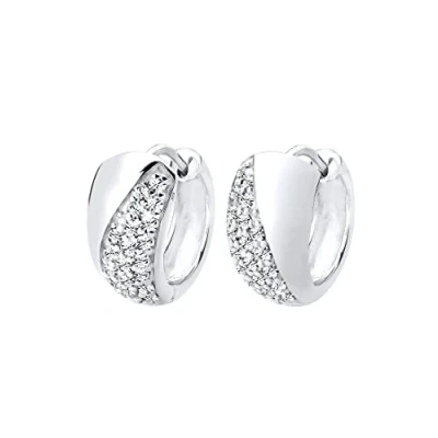 Imagen de Elli Pendientes Criollo Elegante Cristales Plata