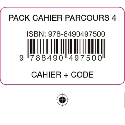 Imagen de Parcours 4º Eso Pack Cahier D Exercices