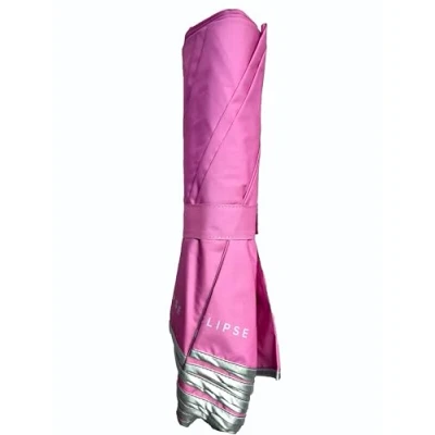 Imagen de ECLIPSE Sombrilla de playa plegable, perfecto para viaje, moto, mochila.. 1KG, 39CM cerrado 134 Ø, UPF30 (Rosa)