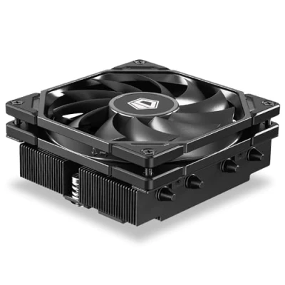 Imagen de ID COOLING IS 40 XT Enfriador de CPU perfil bajo 47 mm altura, 4 tubos calor contacto directo para HTPC, ITX y construcciones factor forma pequeño, ventilador delgado 92 x