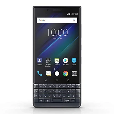 Imagen de BlackBerry KEY2 LE BBE100 2 64GB gsm Desbloqueado teléfono Android w/Dual 13MP / 5MP Espacio Azul/Pizarra