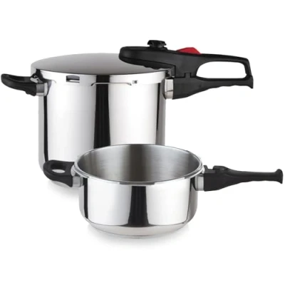 Imagen de ¡Oferta 9% ! Magefesa Olla Rapida Practika Plus Trio A Presion Set 4 6 L