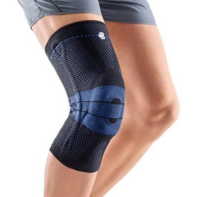 Imagen de Bauerfeind Rodillera GenuTrain Unisex para el Alivio, Estabilización y Activación después de una Lesión, Cirugía o en casos Crónicos como Gonartrosis (desgaste articular) Artritis