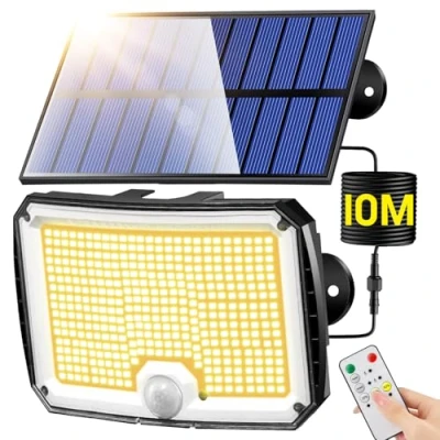 Imagen de PIKOY Lámparas solares para exteriores con detector de movimiento