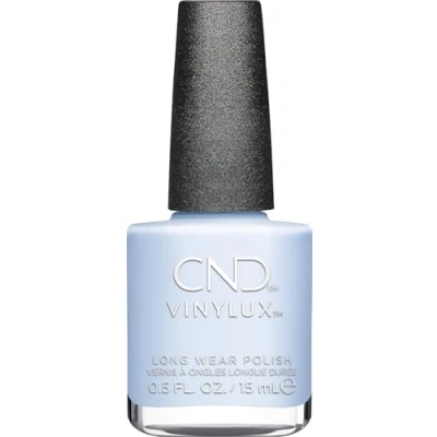 Imagen de CND Esmalte de uñas Vinylux Fantasy Realm nº 481 azul claro metálico resistente a los arañazos y secado rápido Queen Tessential collection Original