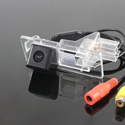 Imagen de Dynavsal HD Cámara de Marcha Atrás para Coche ,Impermeable Alta Definición y Amplio Ángulo Visión, Placa Licencia Visión Trasera Renault Fluence Clio 4 Captur 2013 2014 2015 2016