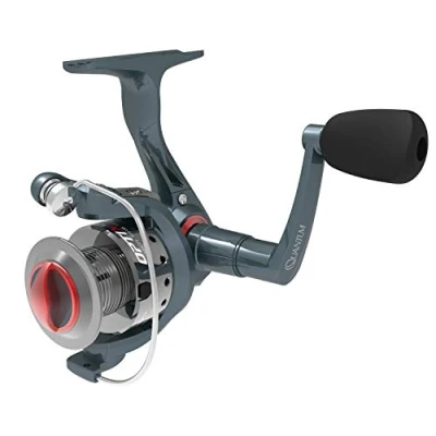 Imagen de Quantum Optix Carrete de Pesca Giratorio, tamaño 05, recuperación Intercambiable para Mano Derecha o Izquierda, Aluminio, Alambre fianza acero Inoxidable, relación