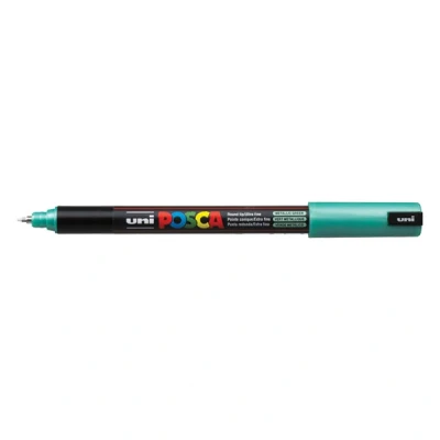 Imagen de Rotulador Posca PC 1MR Punta Redonda 0,7 mm Verde Metálico