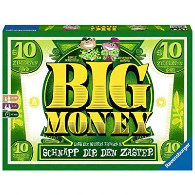 Imagen de Ravensburger Juego de Dados Big Money, Variado para Adultos y niños a Partir 8 años, Ideal Noches Juegos con Amigos o Familiares