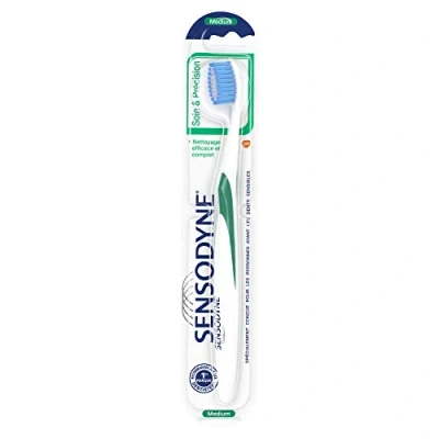 Imagen de Sensodyne Précision Medium cepillo de dientes, color surtido, 1 unidad