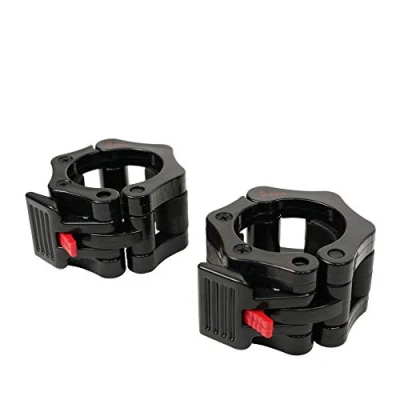 Imagen de Sunny Health and Fitness, Par de Collares con Cierre tiburón, Unisex, Talla única, Color Negro