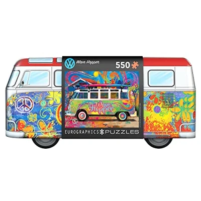Imagen de EuroGraphics VW Wave Hopper Puzzle de 550 Piezas en Lata Coleccionable con póster (8551 5561)