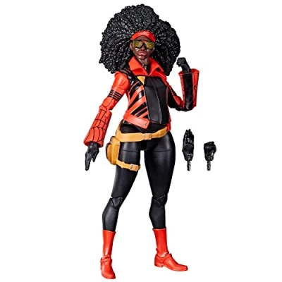 Imagen de Hasbro Marvel Legends Series, Spider Man: Across The Verse (Parte 1), Figura Jessica Drew de 15 cm, 2 Accesorios