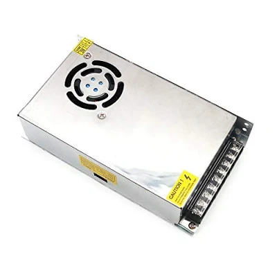 Imagen de DollaTek 110V 230V AC a DC 12V 300W 25A Fuente de alimentación Modo Interruptor Cerrado Voltaje Universal para cámara DCTV/Sistema Seguridad/Tira luz LED/Radio