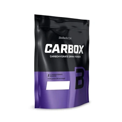 Imagen de BioTechUSA Carbox Complejo de Carbohidratos Mejora la Energía Pre, Intra y Post Entrenamiento, 1 kg, Naranja