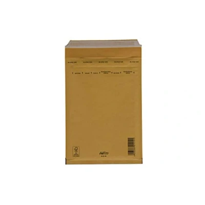 Imagen de SmithPackaging Sobres acolchados de burbujas A5, dorados, 180 mm x 265 mm, paquete 5
