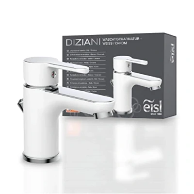 Imagen de EISL NI075DINWCR Grifo de baño, Diciani_Blanco, DIZIANI Waschtischarmatur