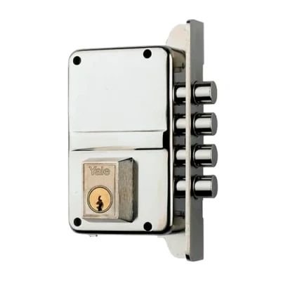 Imagen de Yale 3010015 Cerradura de Sobreponer Alta Seguridad