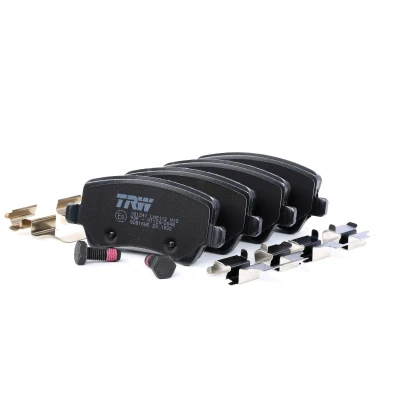 Imagen de TRW COTEC GDB1685 Juego de pastillas freno no preparado para indicador desgaste con tornillos pinza accesorios VOLVO: XC60 I, S60 II