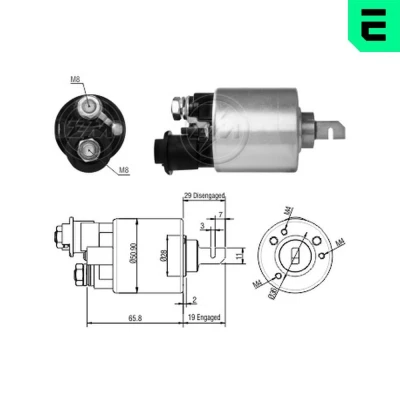 Imagen de ERA ZM1608 Interruptor magnético, estárter