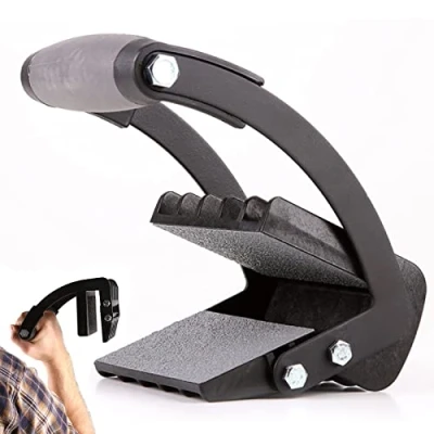 Imagen de inherited Grúas para placas de yeso, Soporte transporte paneles madera contrachapada y multiuso, fácil colocar, Herramienta Portapiezas Metal Resistente