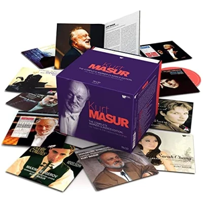 Imagen de Kurt Masur The Complete Warner Classics Edition (70 CD)