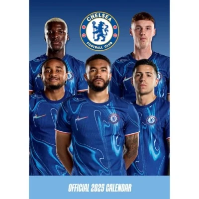 Imagen de Chelsea FC 2025 A3 Posterkalender: Original Danilo Kalender [Mehrsprachig] [Kalender]