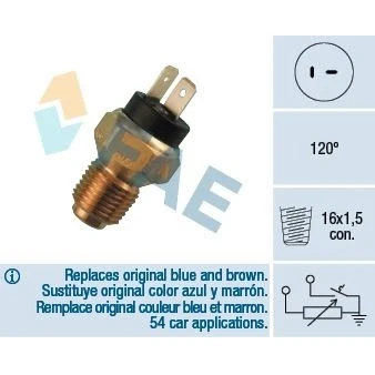 Imagen de Sensor, temperatura del refrigerante FAE 34060