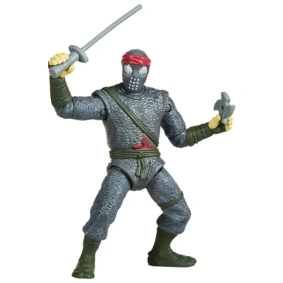 Imagen de Teenage Mutant Ninja Turtles: Playmates Toys Figura básica clásica original de 4 pulgadas