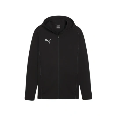 Imagen de Puma Teamfinal Casuals Sudadera con cremallera, Hombre, Talla: XXL, Schwarzsilber