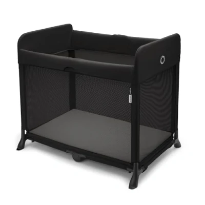 Imagen de Bugaboo Stardust, 2 en 1: Parque Infantil Plegable y Cuna de Viaje compacta con colchón, desplegado 1 Segundo, Bolsa Transporte, Desde recién Nacidos hasta niños pequeños, Midnight Black