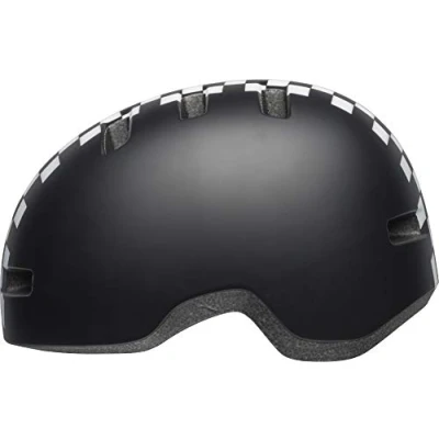 Imagen de BELL Lil Ripper Casco Infantil Ciclismo, Juventud Unisex, Checkers Matte Black/White, Unisize 47 54cm