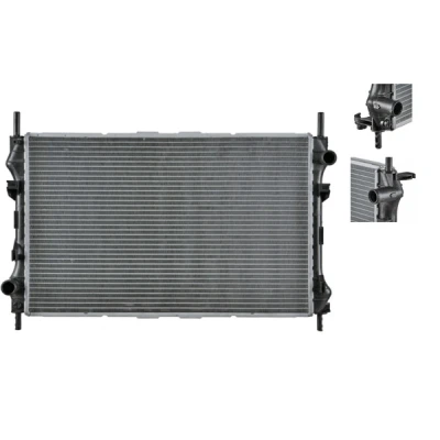 Imagen de MAHLE ORIGINAL CR 1140 000S Radiador, refrigeración del motor para vehículos sin aire acondicionado 620 388 26 Aletas soldadas