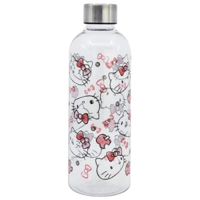 Imagen de Botella de agua reutilizable plástico 850 ml Helly Kitty