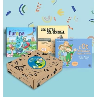 Imagen de llibres per a nens en català 6 anys: Lot de 3 regalar anys. (Llibres infantils català)