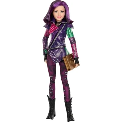 Imagen de Mattel Descendants Mal Isle of The Lost Décimo Aniversario muñeca de Moda con Traje extraíble, Accesorio y articulaciones Flexibles, Inspirada en Las películas