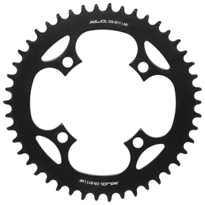 Imagen de XLC CR E11 Plato E Bike 104 BCD 46 Dientes Transmisores, Adultos Unisex, Multicolor (Multicolor), Talla Única