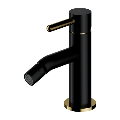Imagen de Omnires Y1220BLGL, Grifo de bidé Y, Black/gold
