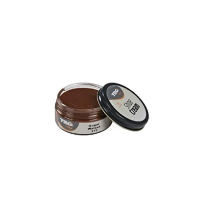 Imagen de TRG The One 409 Crema para calzado y complementos de piel sintética 50 ml, Blanco (Beech 178)