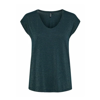 Imagen de Pieces Glitter Camiseta estampada, Mujer, Talla: XS, Reflecting pond