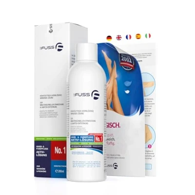 Imagen de Mr. Fuss® Sistema Anti Callos, Crecimiento Removedor de cutículas callosidad Solución No. 1 fuertemente suavizante 200ml