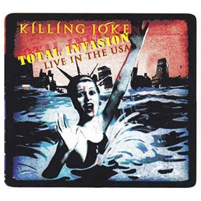 Imagen de Total Invasion. Live In The Usa Vinilo Azul Killing Joke
