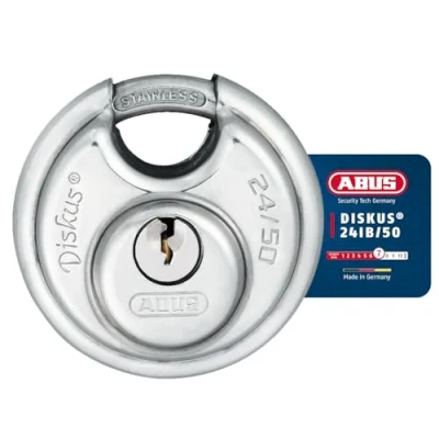Imagen de Abus 24IB/50B/D Candado de disco (acero inoxidable, 50 mm)