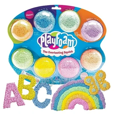 Imagen de Learning Resources Pack de 8 unidades espuma para juegos Playfoam , regalos, niños, 3 5 años