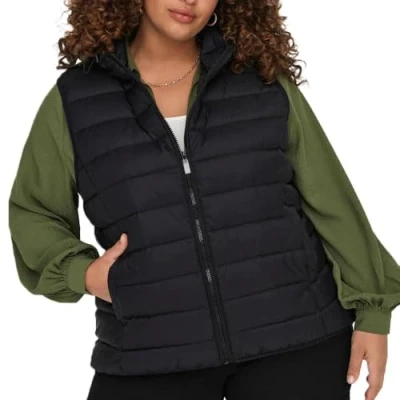 Imagen de ONLY Carmakoma Carnew Tahoe CC OTW Chaleco, Mujer, Talla: M 46/48, Black
